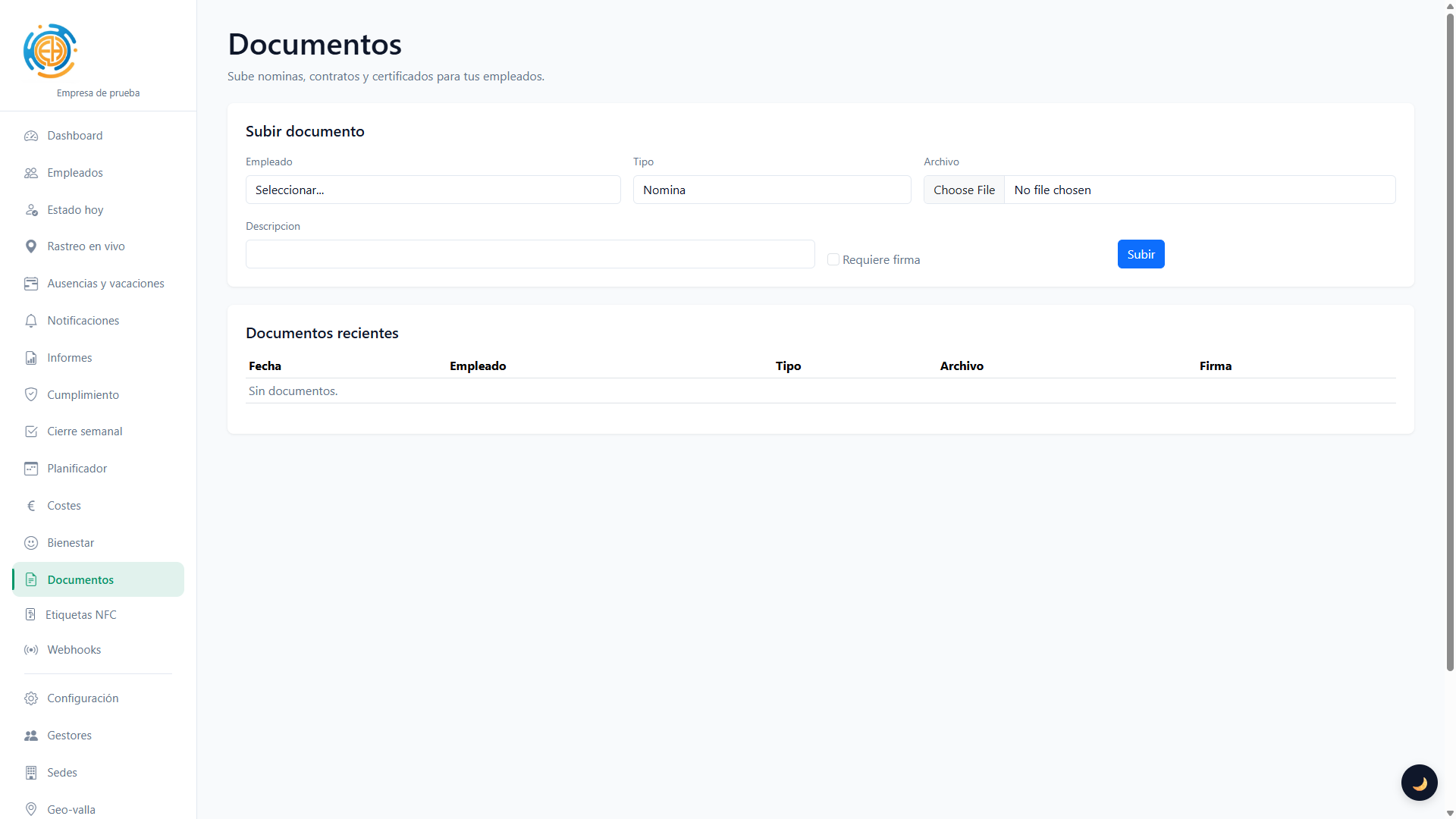 Documentos laborales
